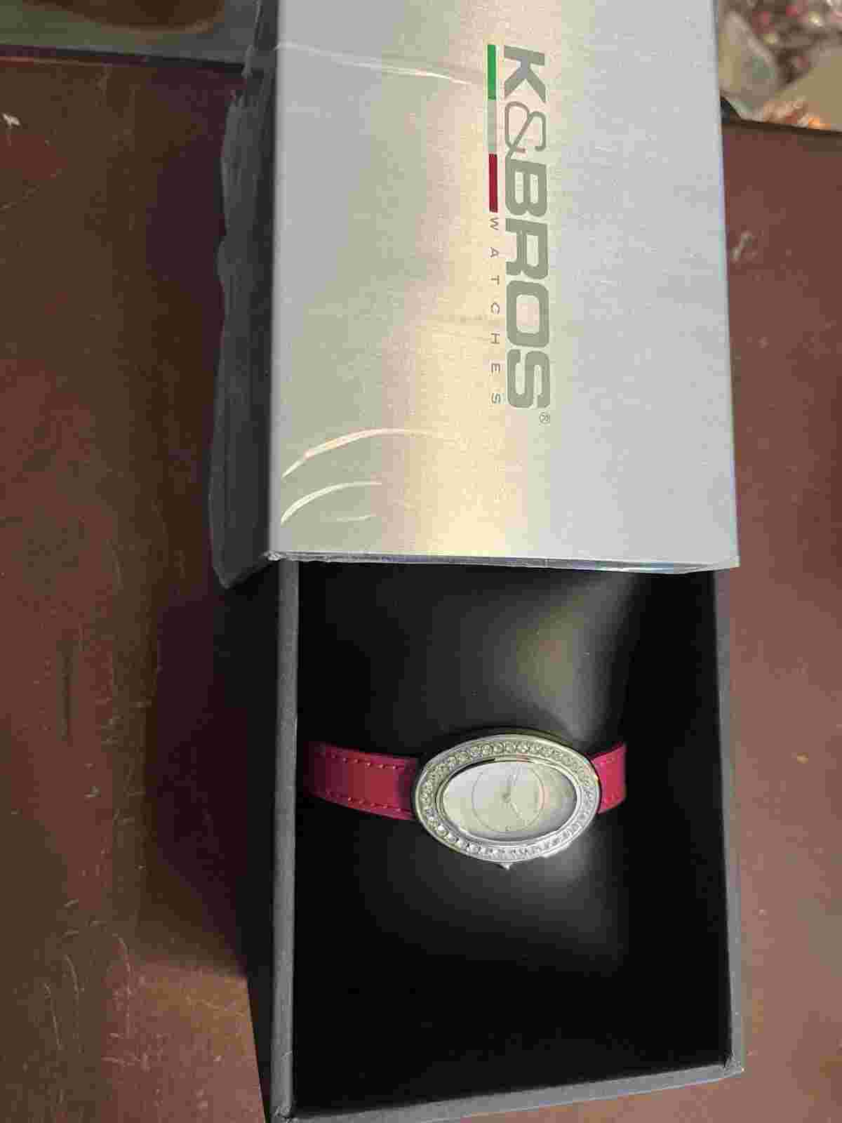 K&BROS Women's Orologi Pink Watch