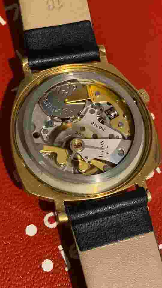 Asymetric Hamilton-Ricoh Electric Watch-Serviced-Warranty-Unique Dial & Bezel