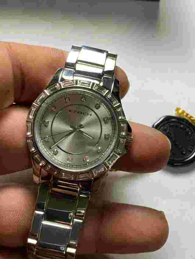 Unisex Silver Tone Epoch Analog Watch