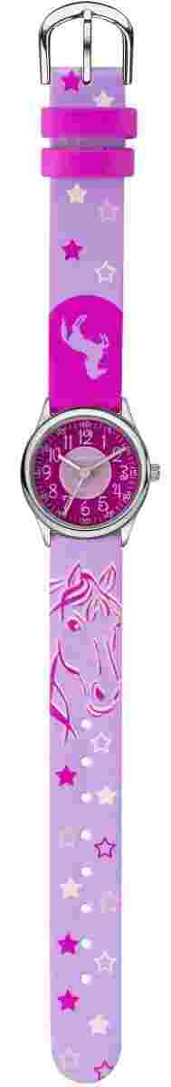 Jacques Farel Children's Watch Analog Quartz Girls Faux Leather HCC 312 Horse