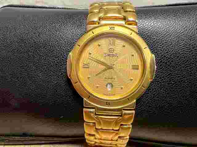 Swistar Quartz Gold Plated 22k Ladies Watch ref.1922M