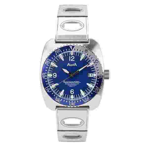 Alsta Nautoscaph IV Automatic ANSA1970S-JP JAWS Limited 1975 Blue Mens Watch