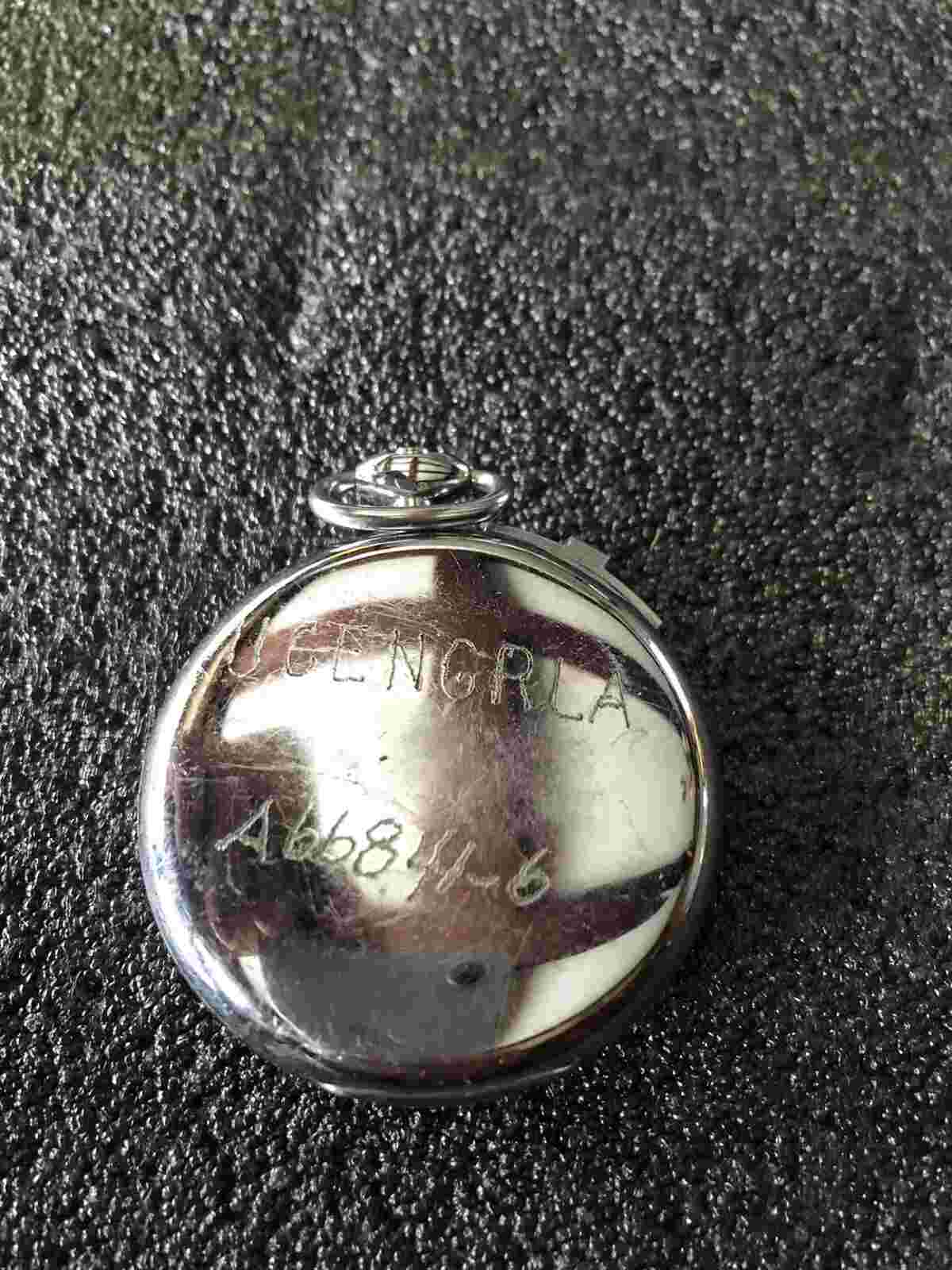 Vintage Clebar Watch Company Pocket Watch Swiss  Case & Movement for Parts