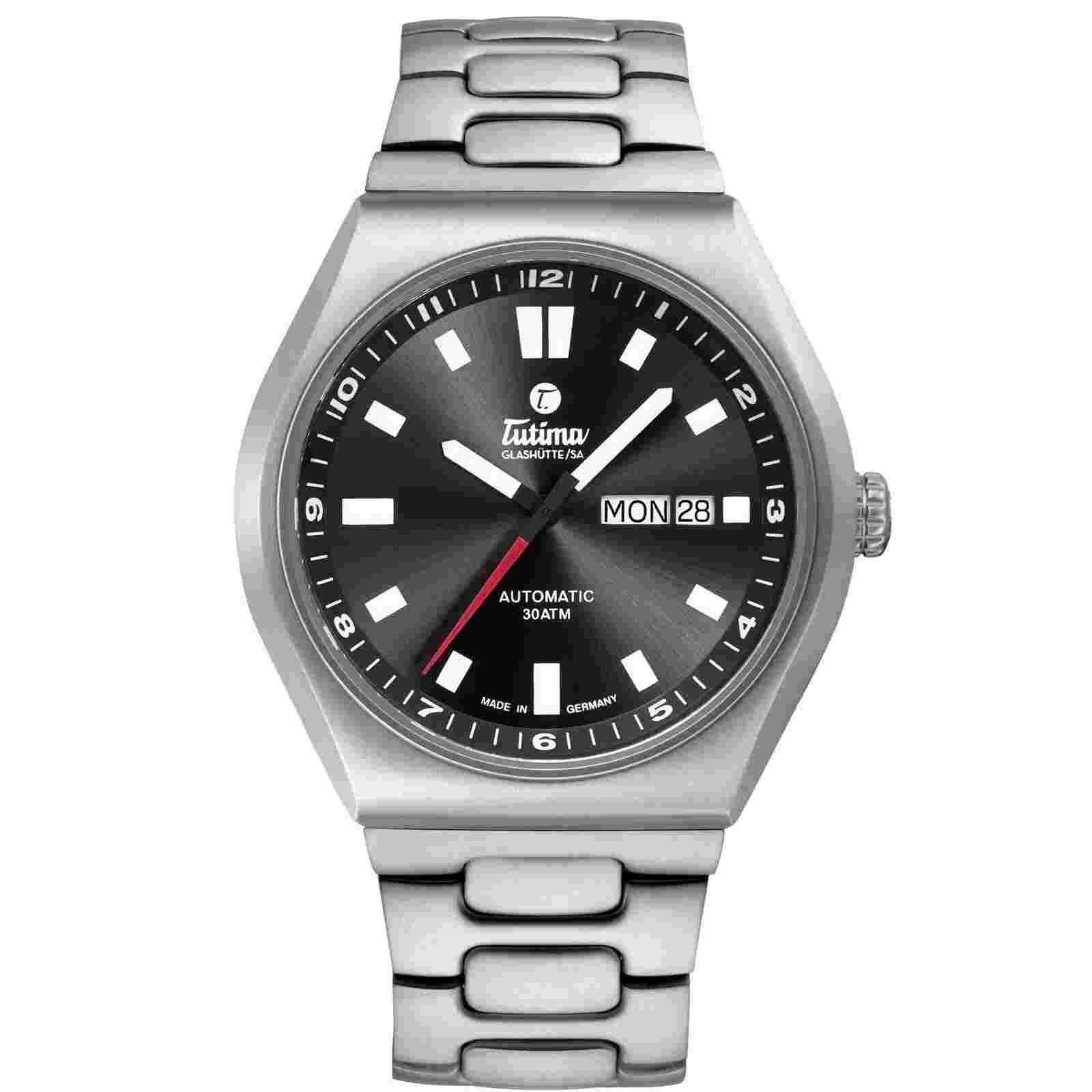 Authentic Tutima Watch Coastline 6150-04 M2 Titanium 30 ATM Water Resistant