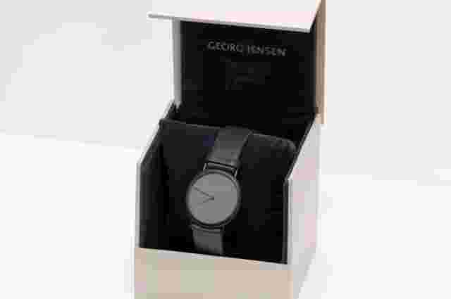 Georg Jensen Calf Strap Steel Watch 347