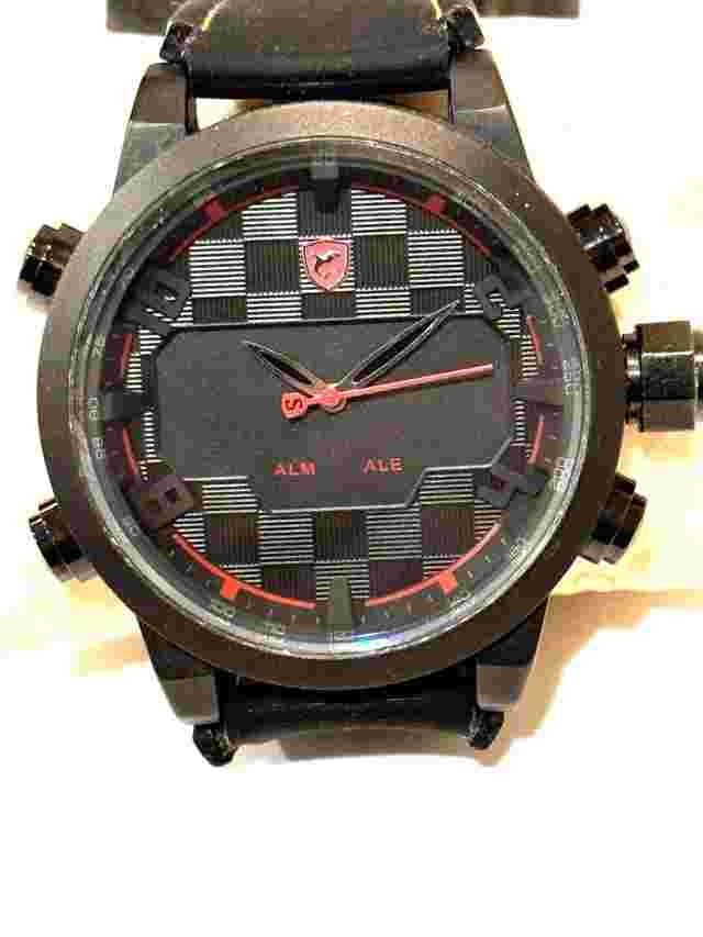 Style Shark Watch DS017L Digi/Ana 50mm 30m Water Resistant Batteries
