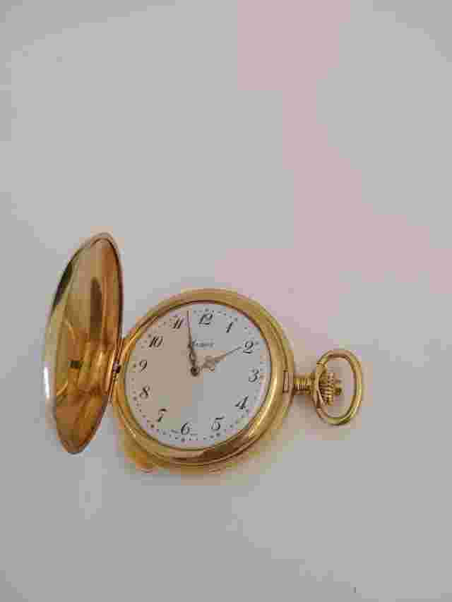 Arnex Minute Repeater Full Hunter Pocket Watch