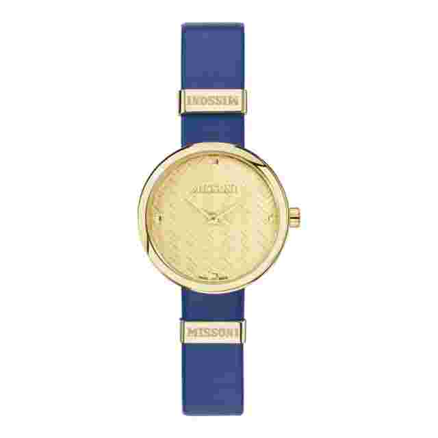 Missoni Blue Womens Analogue Watch M1 MWY102022