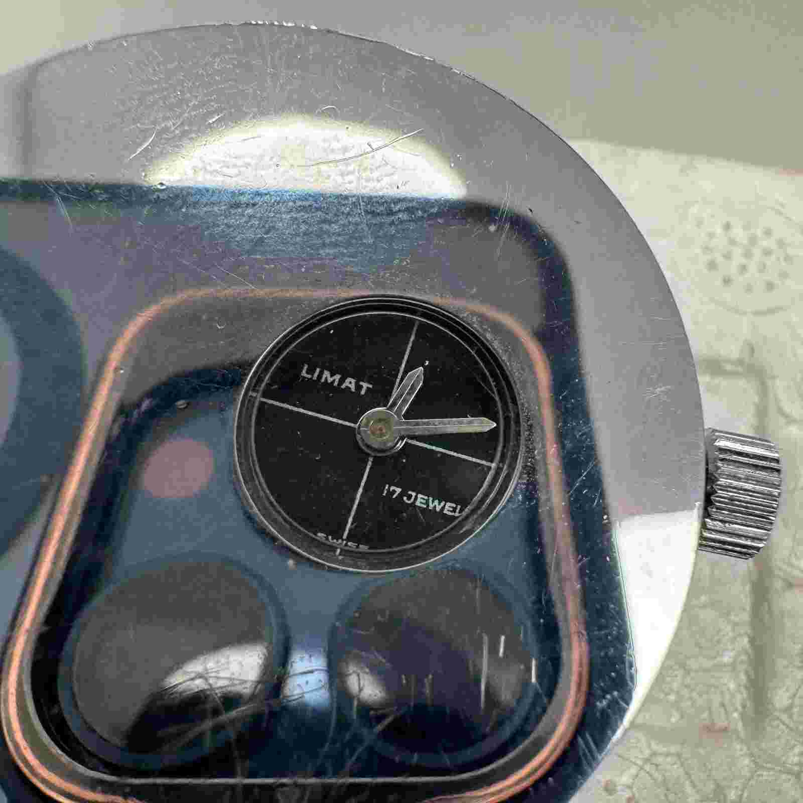 Vintage Men's Mirexal 17 Jewel UFO Waterproof Sports Wristwatch Need Battery