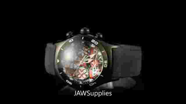 Mechanical Automatic Watch For Men Skeleton Watch Military 50ATM Sport