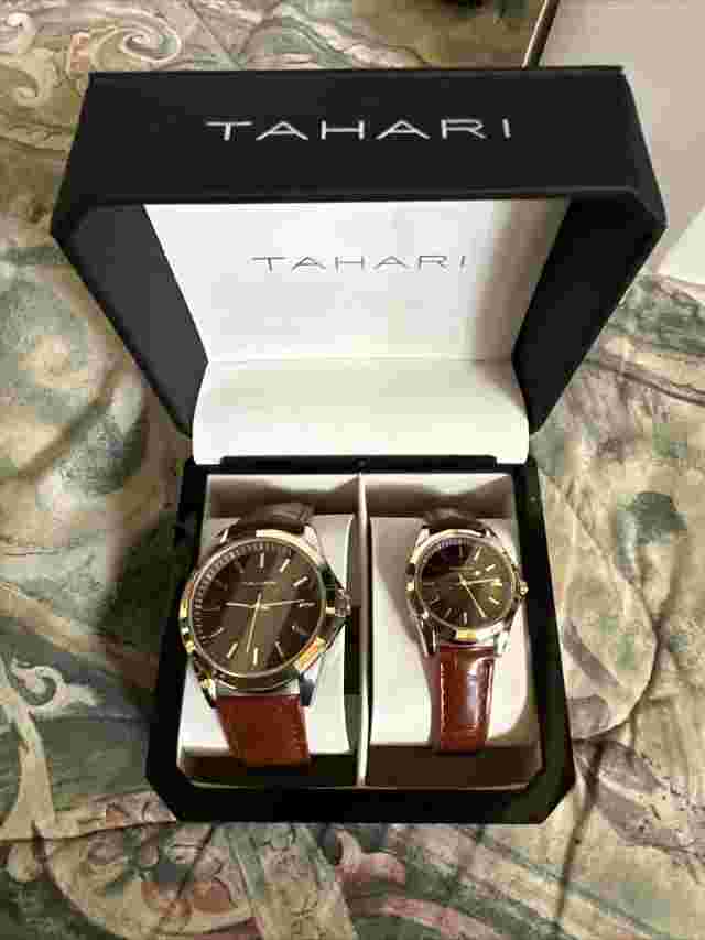 Watches - Couples - His & Her WRISTWATCHES  - TAHARI - Men's & Women's Brand New