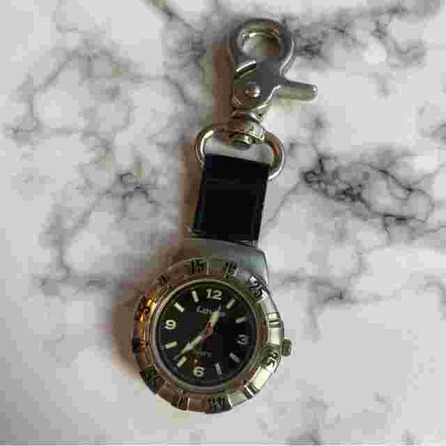 Men’s Unisex Vintage Levi Strauss Levi’s Keychain leather strap Pocket Watch