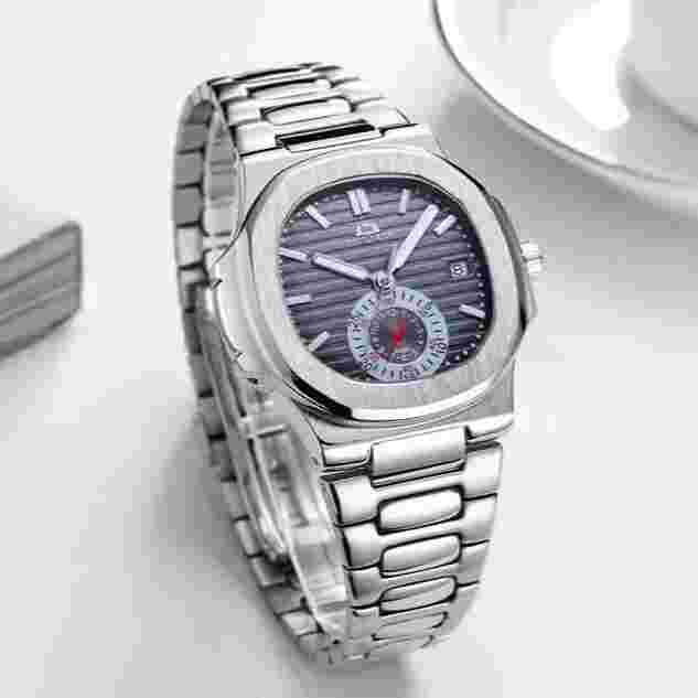 Paulareis Nautilus Automatic Watch Men Stainless Steel Waterproof Luminous Diver
