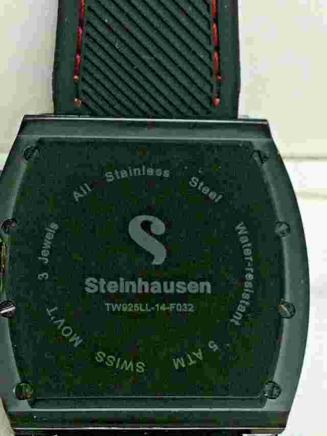 STEINHAUSEN MEN'S SWISS WATCH CHRONOGRAPH DATE-DAY