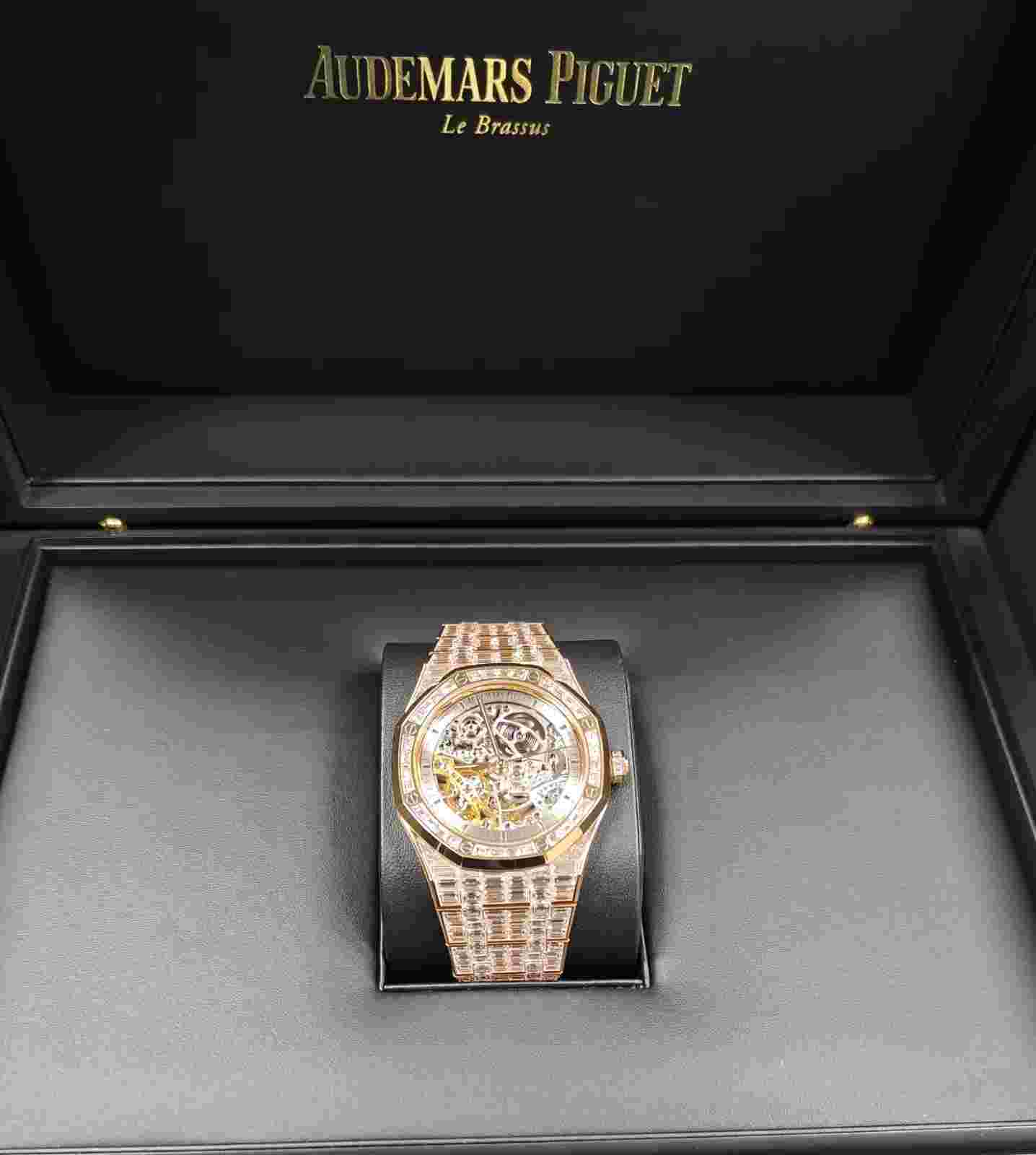 Audemars Piguet Royal Oak Skeleton 15417OR.ZZ.1267OR.01.A Openworked CHANDELIER