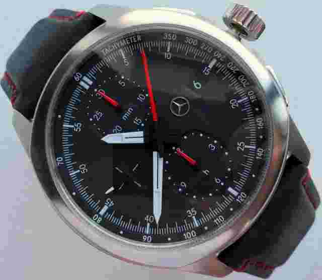 Mercedes Benz AMG Motorsport Fomula Racing Sport Car Accessory Chronograph Watch