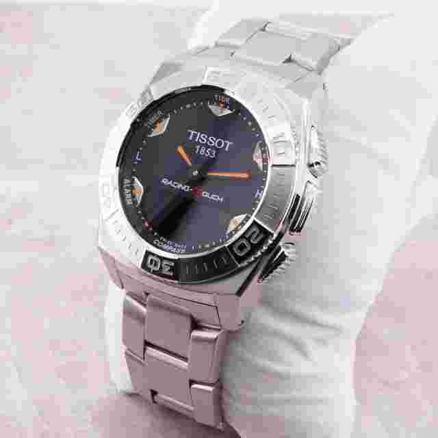Tissot T-Touch Racing Men's Black Watch, Touchscreen, Digital Features