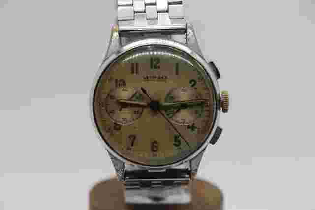Vintage Leonidas Big Eye Chronograph