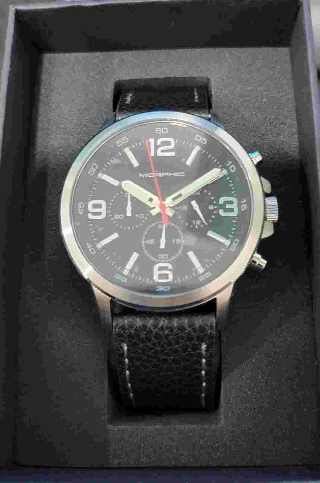 MORPHIC Luxury watch, MPH8602,Scratch resistant Crystal, Miyota Mov, Leather