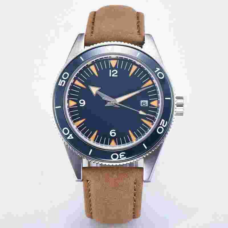 41mm Sapphire sterile dial Luminous Swim Ceramic NH35 automatic men wristwatches