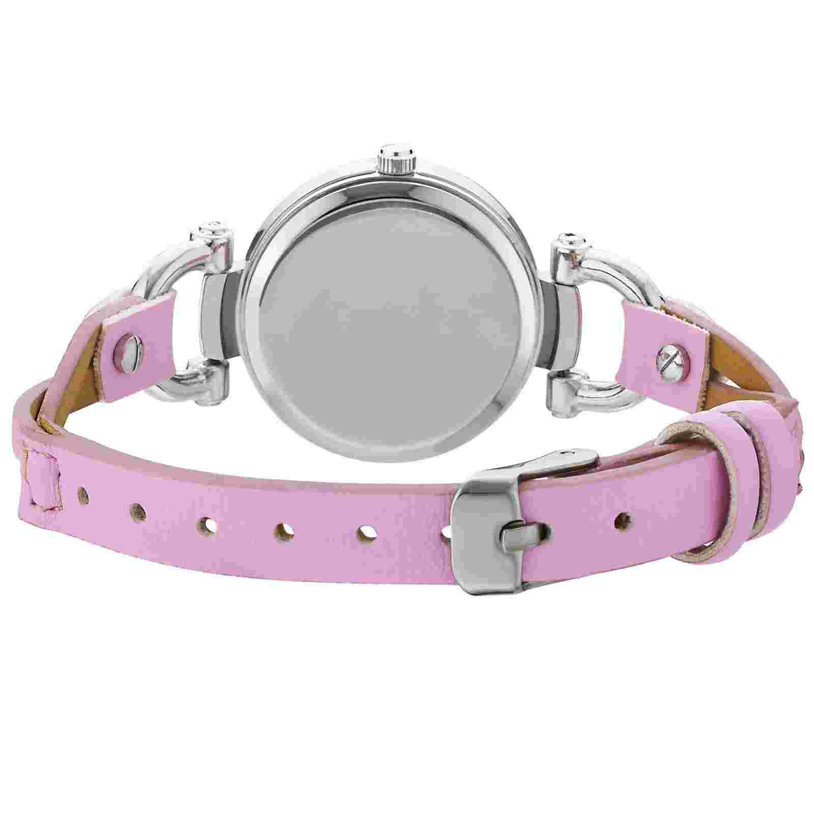 Laura Ashley Ladies Colored Twisted Band Round Watch (LA31042)