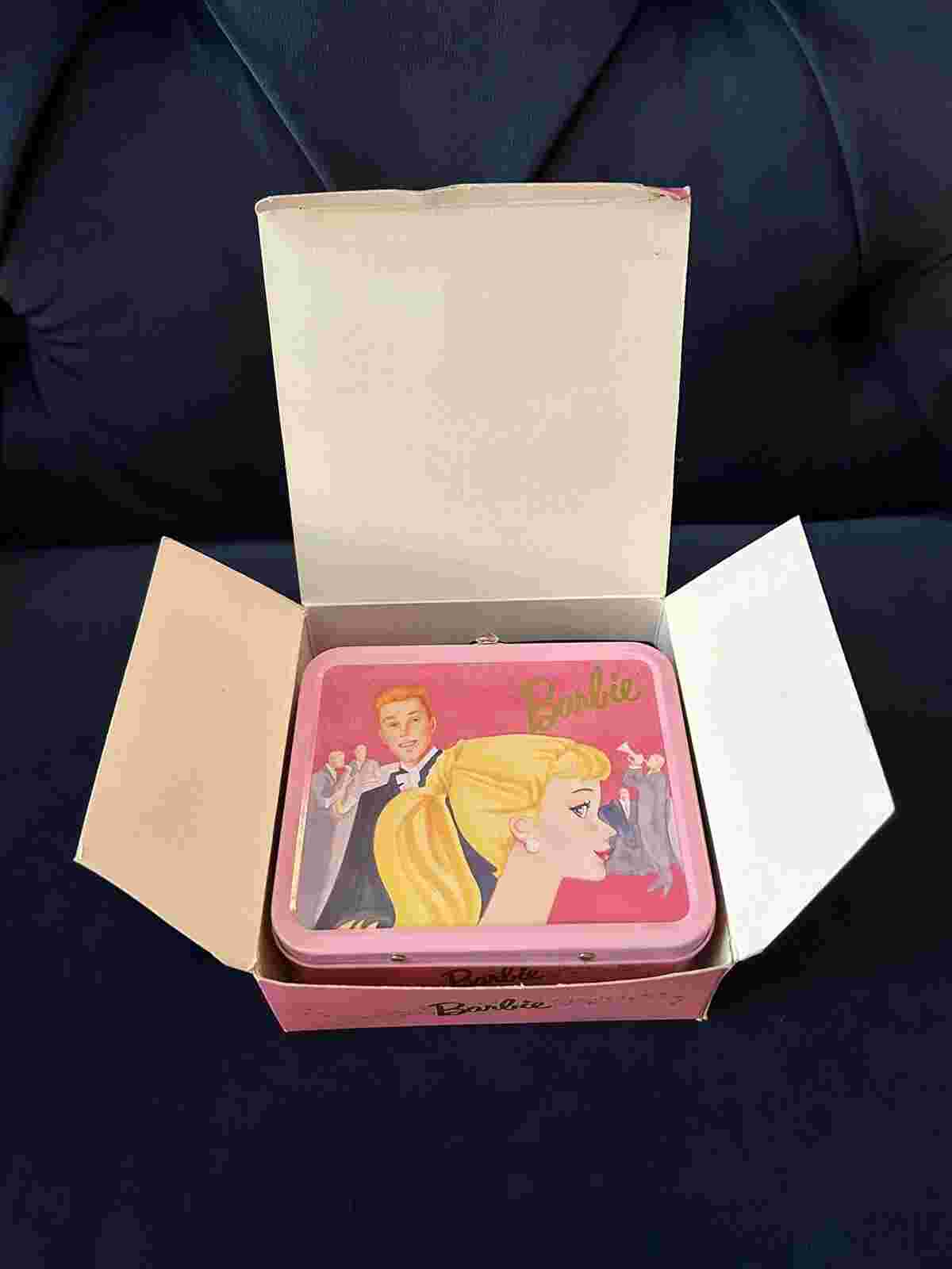 Authentic Fossil Barbie “Pretty & Pink” Watch In tin Box - 1994 Limited Edition