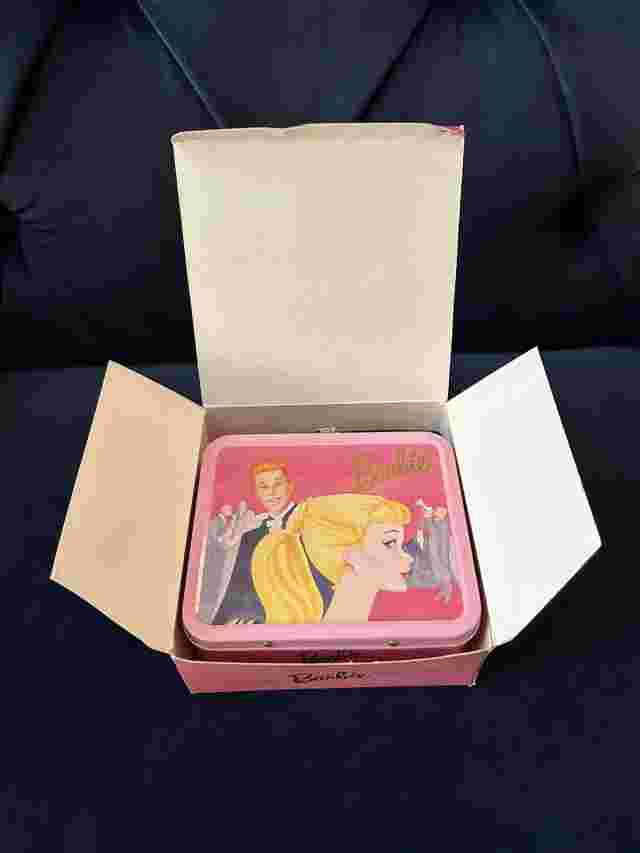 Authentic Fossil Barbie “Pretty & Pink” Watch In tin Box - 1994 Limited Edition