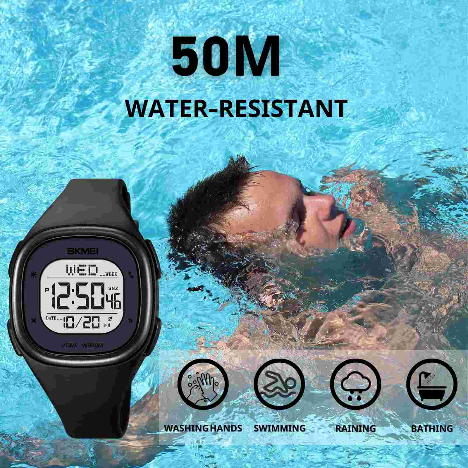 CakCity Mens Digital Watch Waterproof Wrist Watch for Women Sport Watch