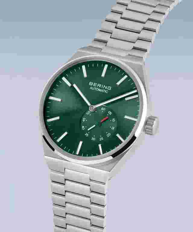 Bering Watch AUTOMATIC ARCTIC CIRCLE 19441-708 Men's Silver