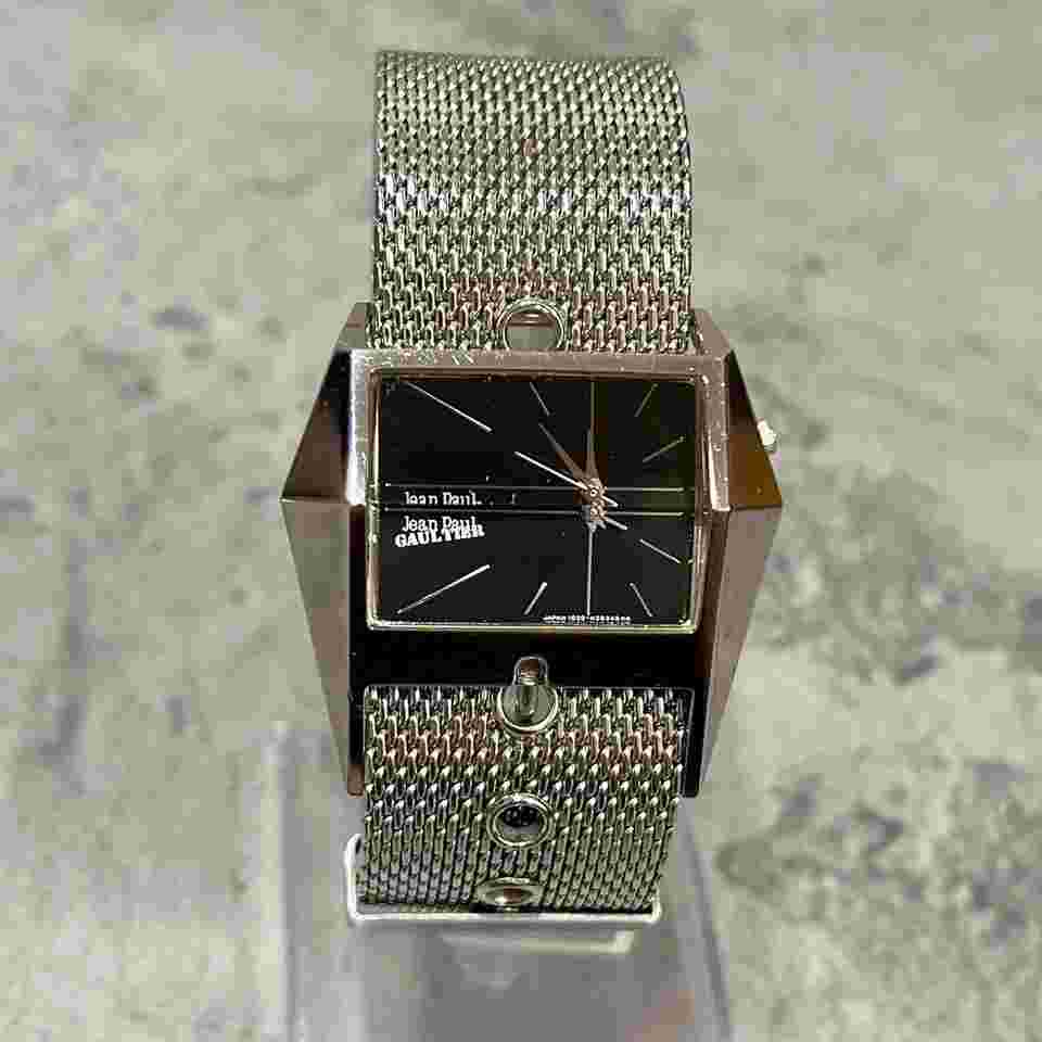Jean Paul Gaultier Silver Watch Rare
