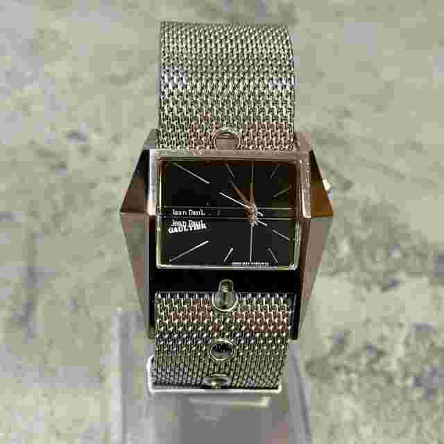 Jean Paul Gaultier Silver Watch Rare