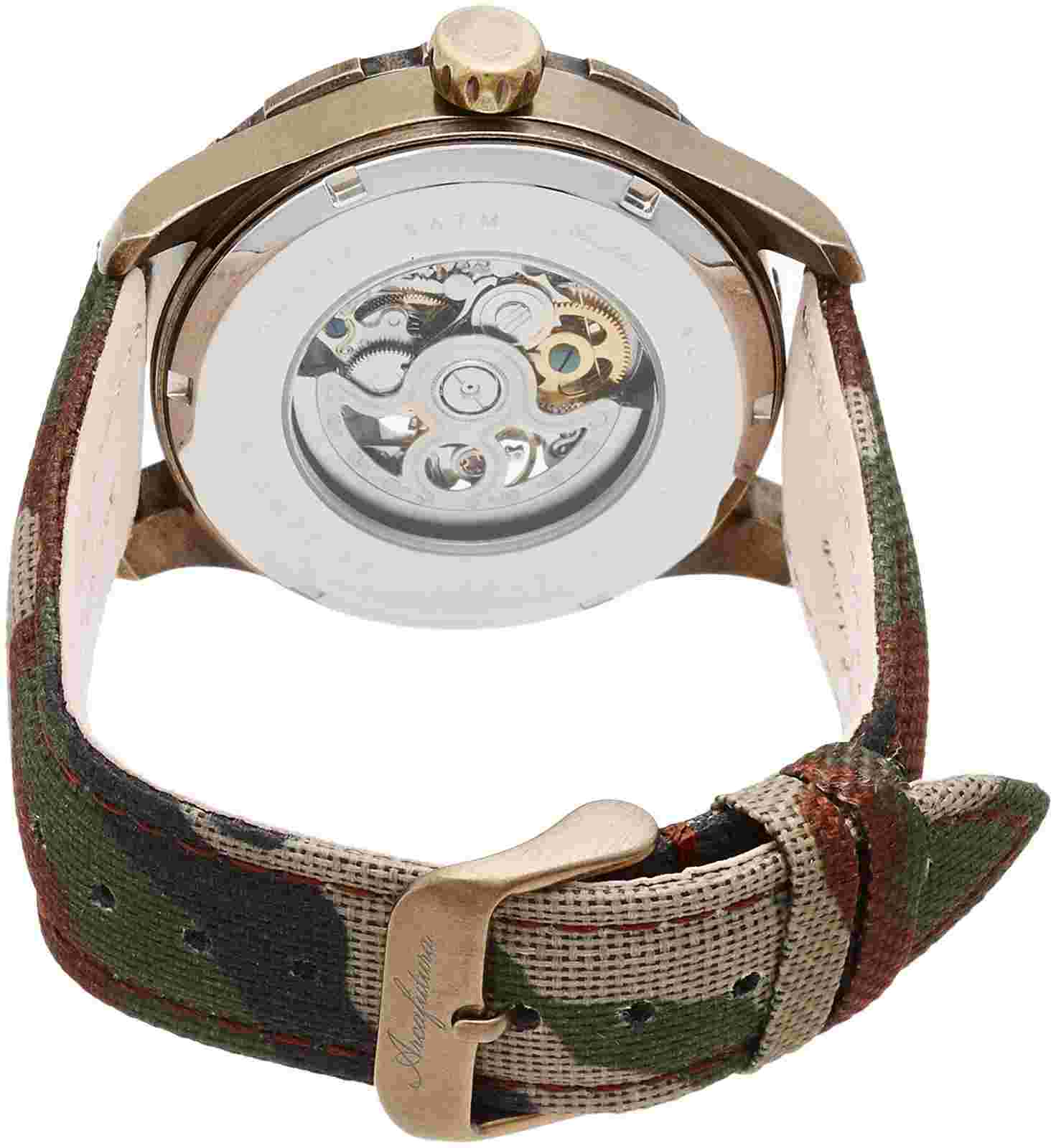 ARCA FUTURA Skull Skeleton 8618SSV-BR Men's Watch Multicolor Nylon Band Camoufla