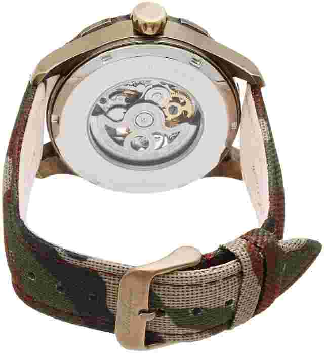 ARCA FUTURA Skull Skeleton 8618SSV-BR Men's Watch Multicolor Nylon Band Camoufla