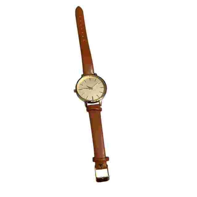 H&M Brown Gold Watch Needs Battery
