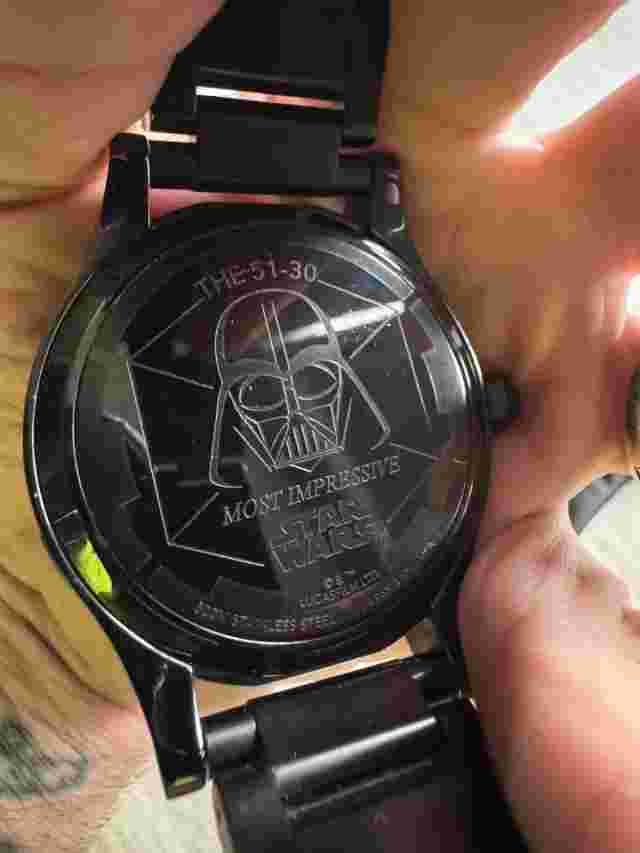 NIXON X Star Wars Darth Vader 51-30 Quartz Watch Vader Black