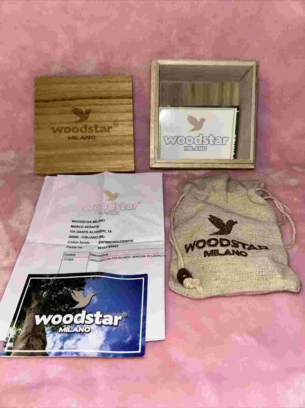 WoodStar Milano Women’s Watch Beautiful Never Worn In Orig Box