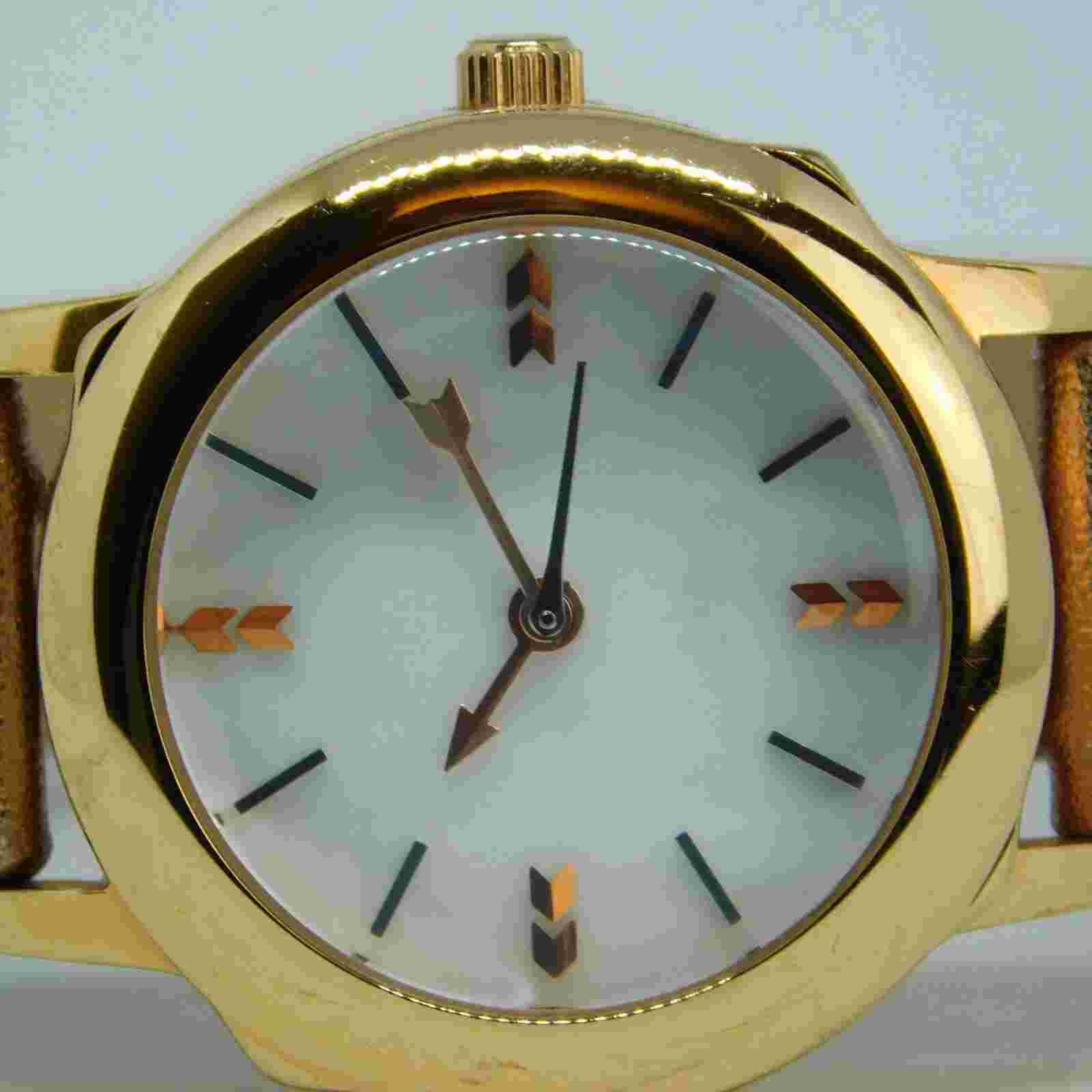 stella & dot Genuine Leather Quartz Analog Women's Watch New Battery