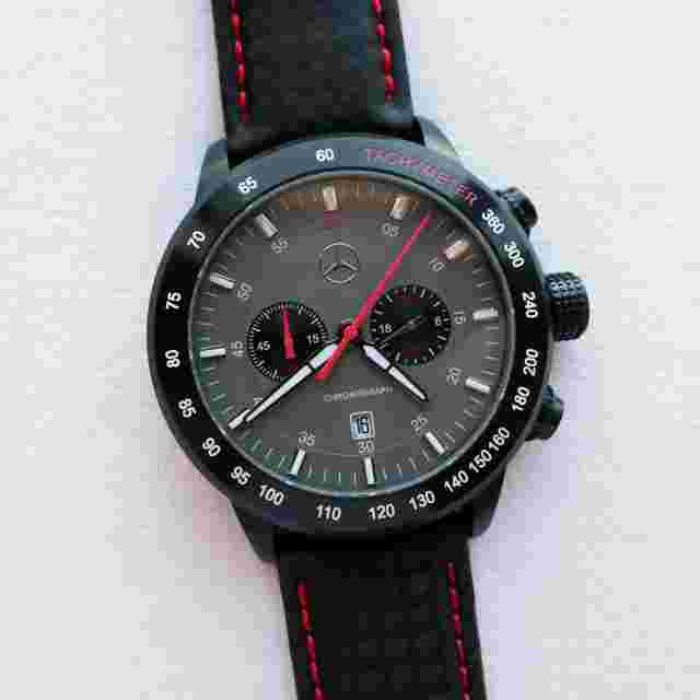 Mercedes Benz Motorsport AMG DTM Racing Car Accessory Sport Chronograph Watch