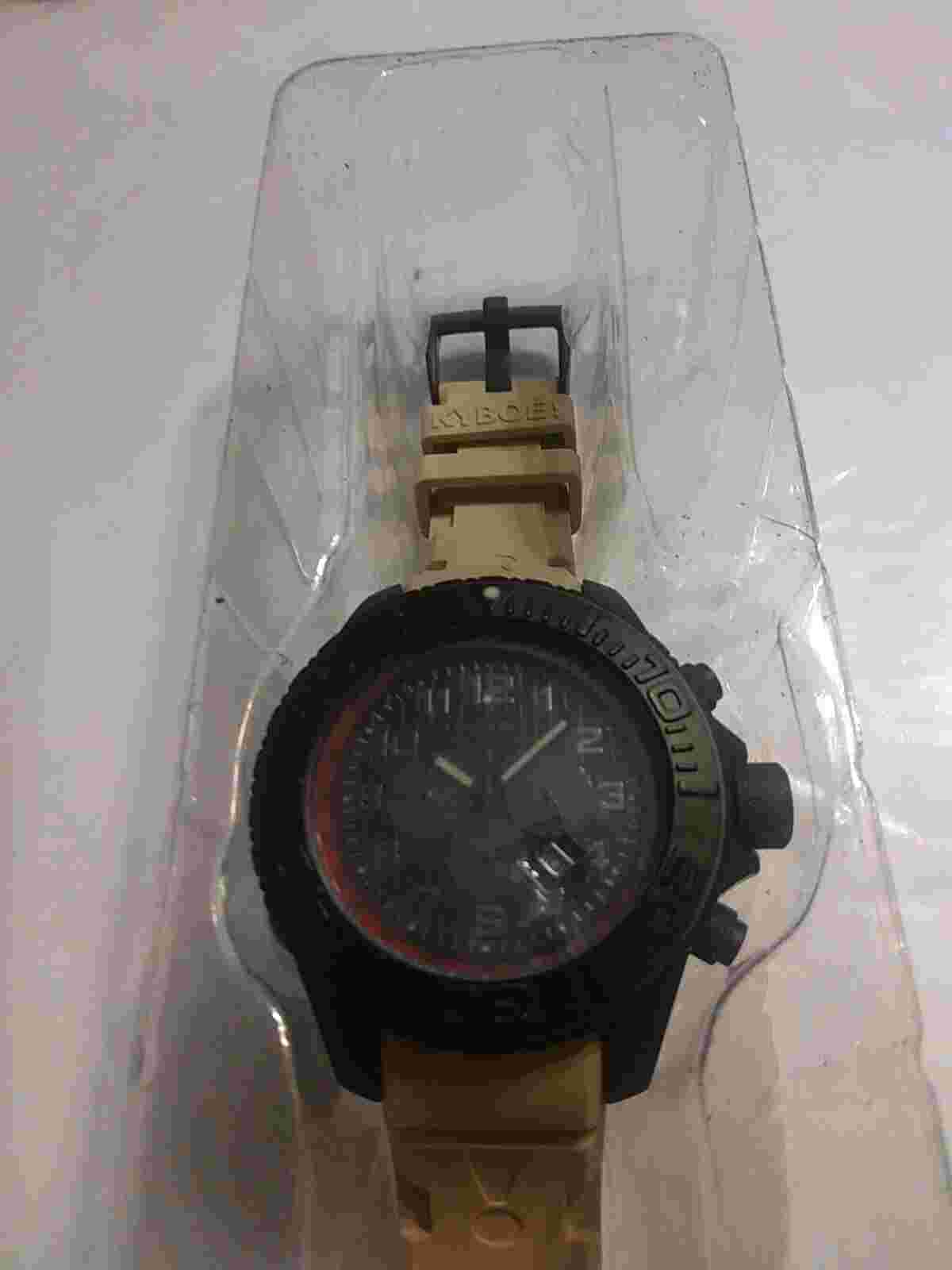 New Kyboe Watch  Man Black Face New