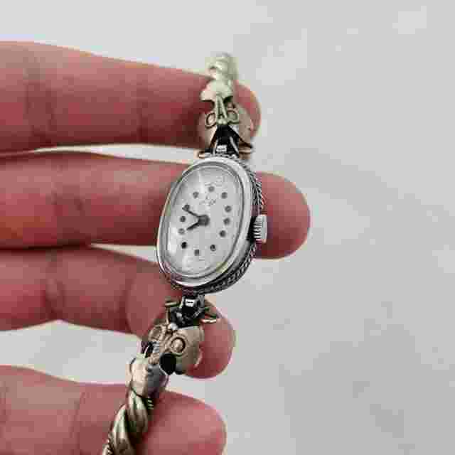 RARE Vintage Small LUCH Women's Beauty USSR Watch Belarus Soviet Mechanical Old