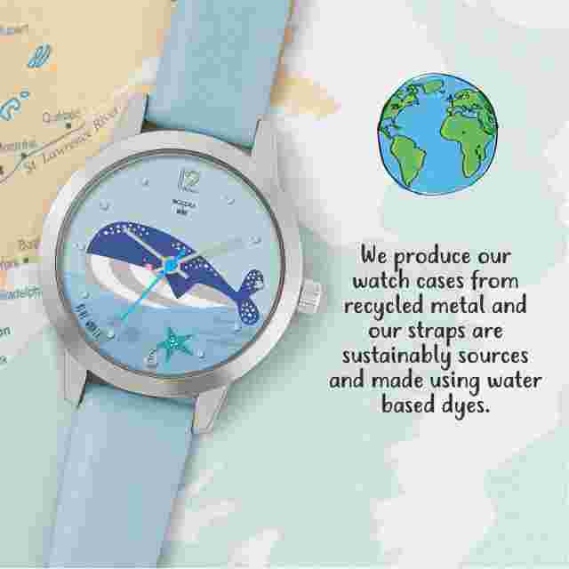 Tikkers Unisex Whale Watch Kids Analogue Quartz