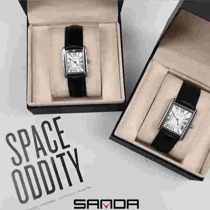 Tank Square Roman Scale Couple Solo - Sanda Luxury Classic Stylish Fashion Watch
