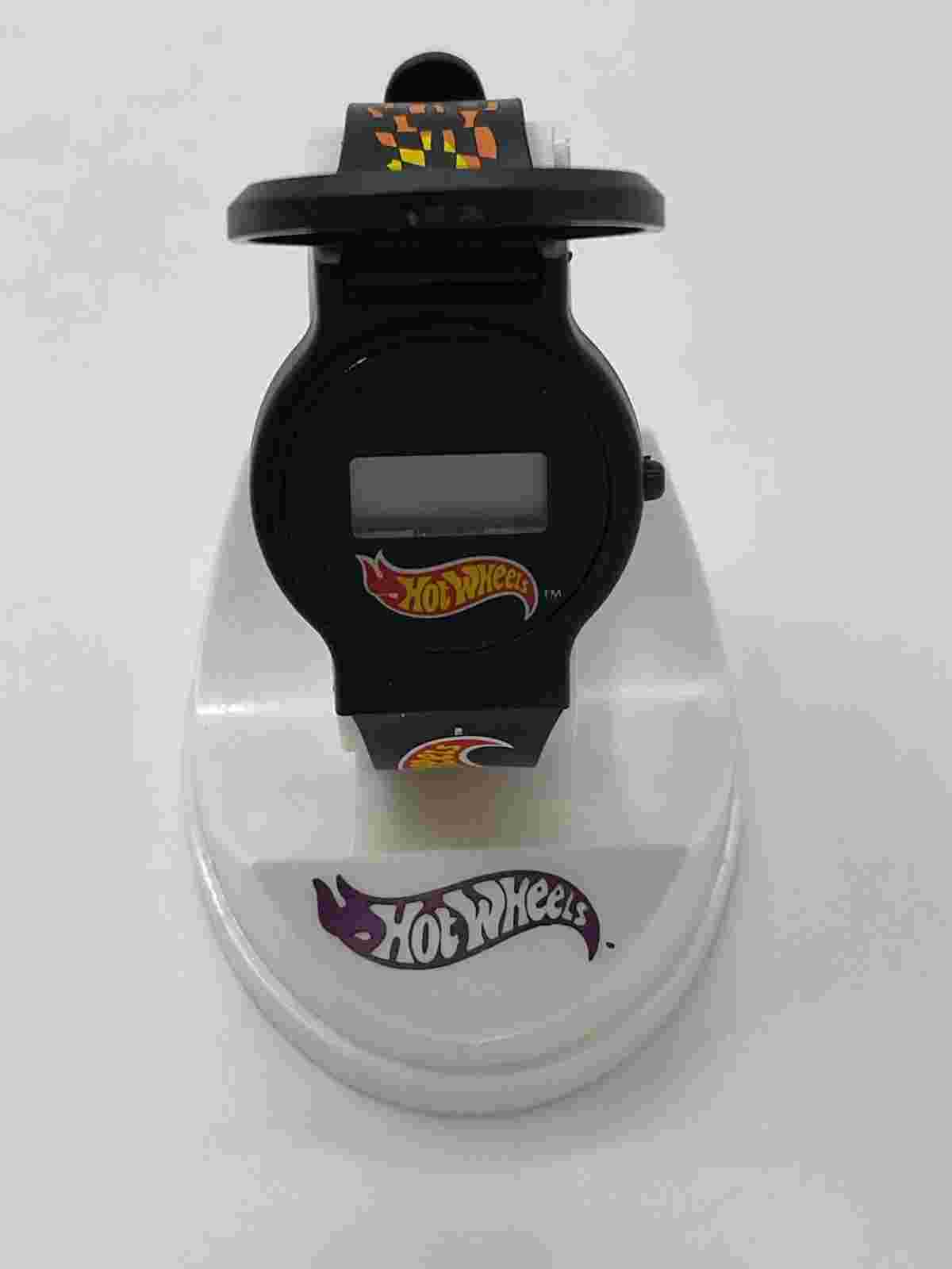 Vintage Hot Wheels Digital Watch 1994 Race Hard Finish 1st Bad to the Bone