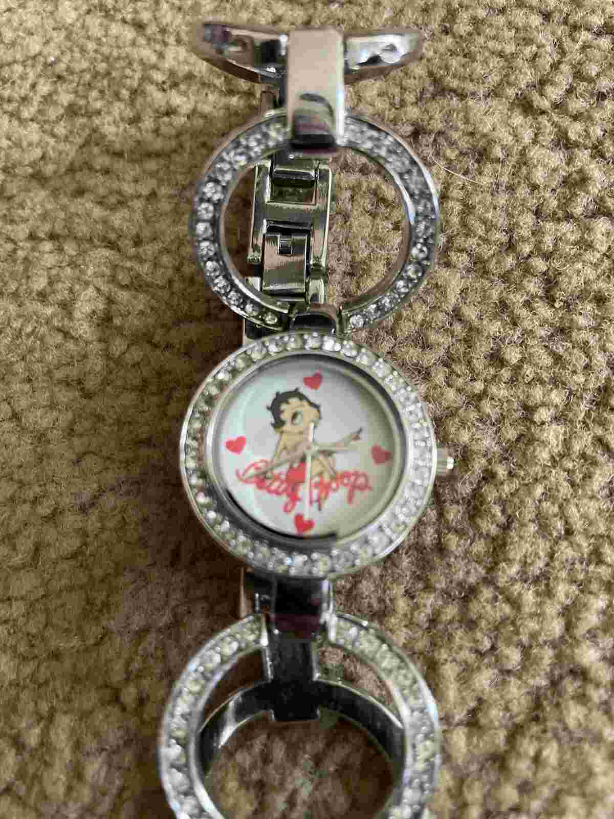 Betty Boop Ladies Bracelet Analog Watch “Works”