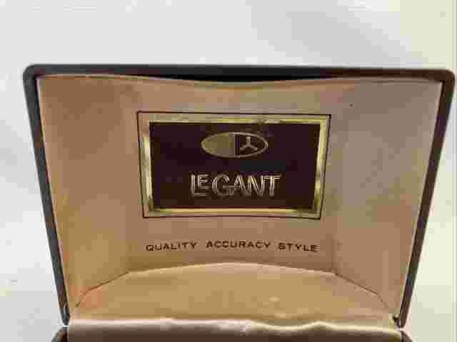 Vintage LeGant QS Men’s Wristwatch 17 Jewels Self Winding W/ Day & Date IOB