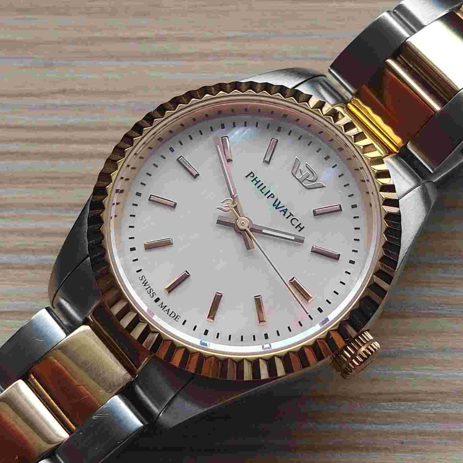 Philip Watch Caribe Quartz Watch - Excellent - 100% Authentic !