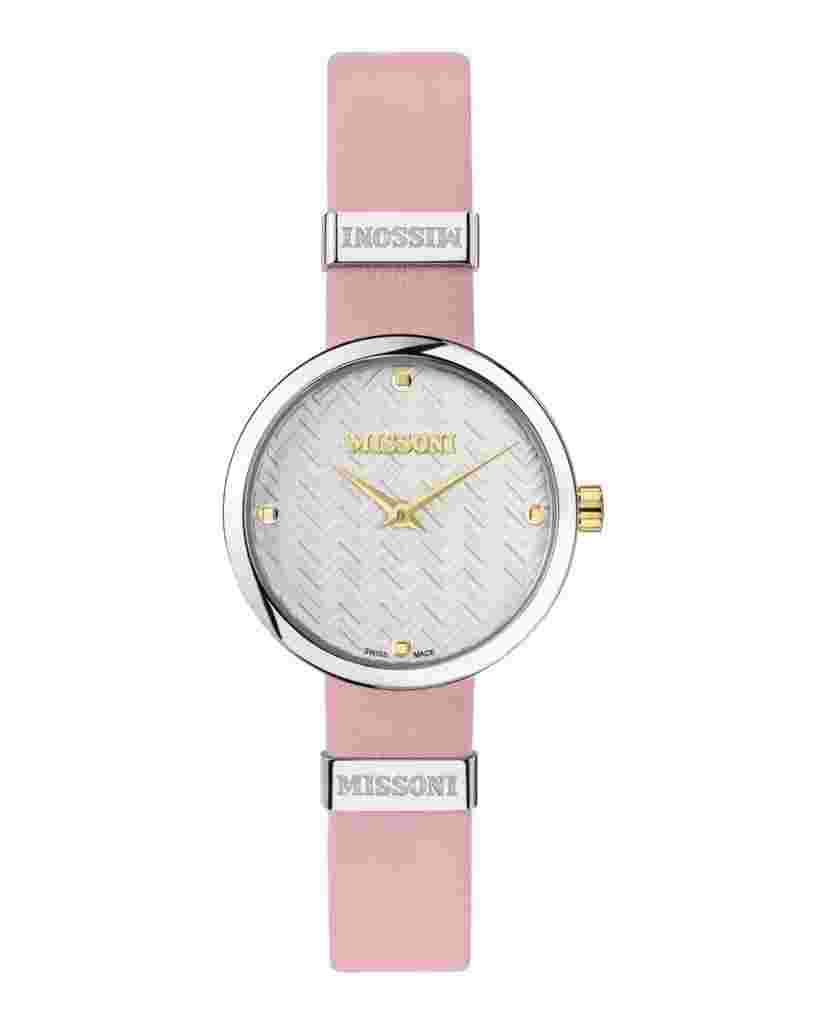 Missoni Pink Womens Analogue Watch M1 MWY101922