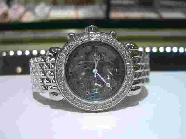 FREELOOK MENS SWAROVSKI AUTOMATIC SKELETON LIMITED EDITION 20 JEWEL NEW WATCH!!!