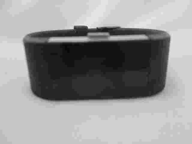 Fitness Activity Tracker Digital Wristwatch Black Buckle Band Rectangular Face