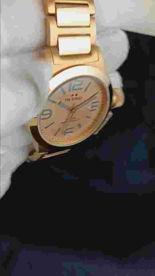 TW Steel Canteen Quartz Rose Gold Dial Women's Watch TW303